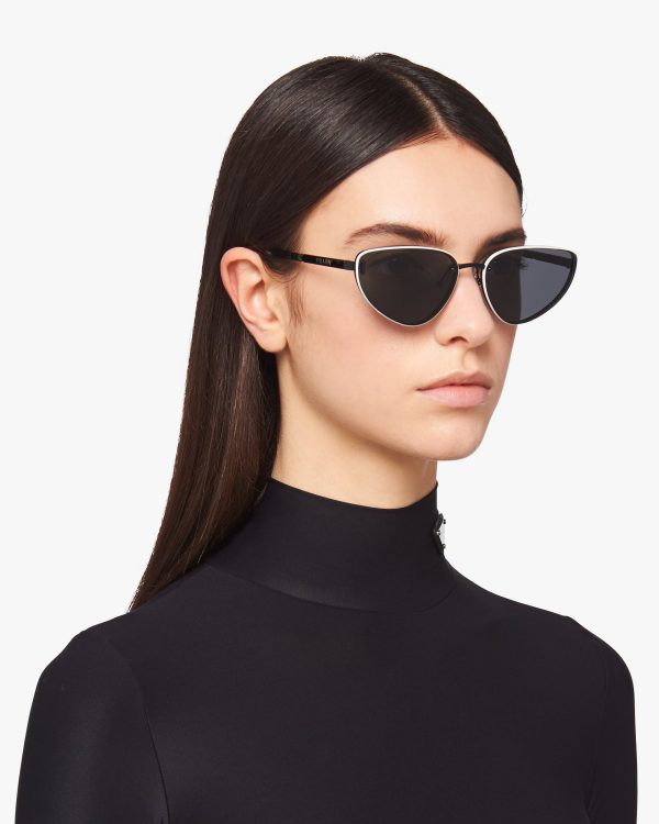 Slate Gray/white Lenses Prada Duple sunglasses - Image 2