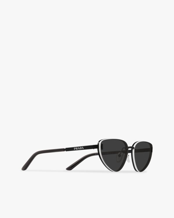 Slate Gray/white Lenses Prada Duple sunglasses - Image 3