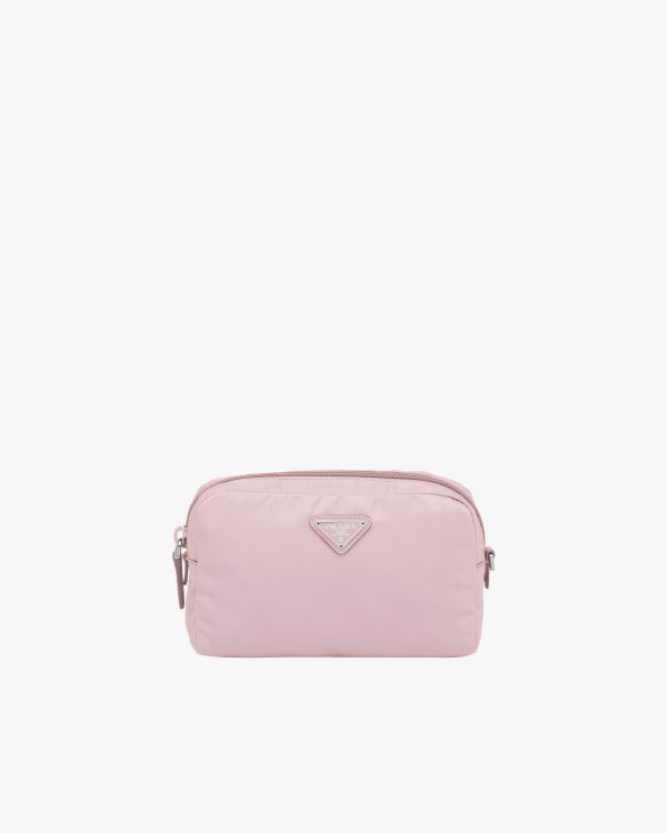 Alabaster Pink Re-Nylon pouch