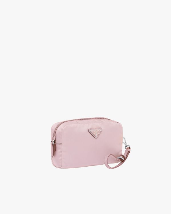 Alabaster Pink Re-Nylon pouch - Image 4