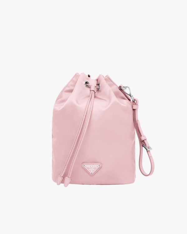 Alabaster Pink Re-Nylon pouch