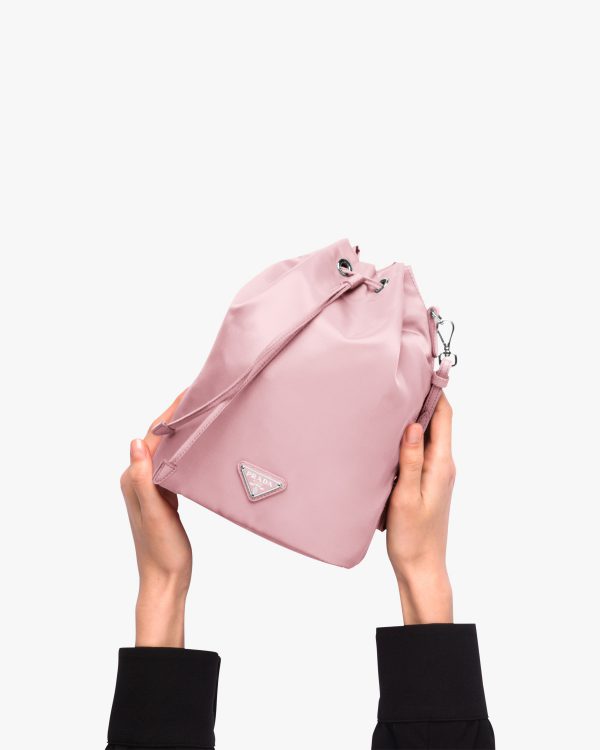 Alabaster Pink Re-Nylon pouch - Image 3