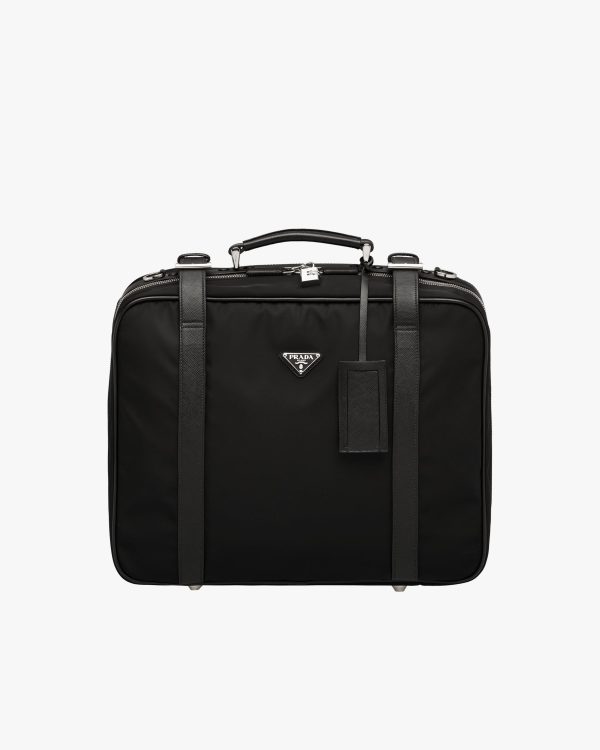 Black Fabric Suitcase