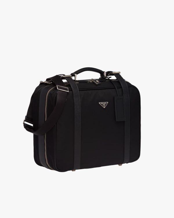 Black Fabric Suitcase - Image 3