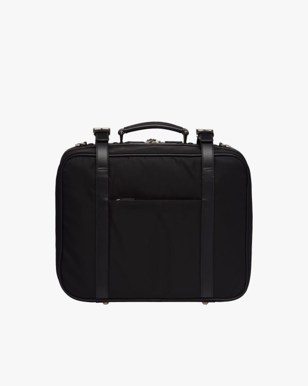 Black Fabric Suitcase - Image 4