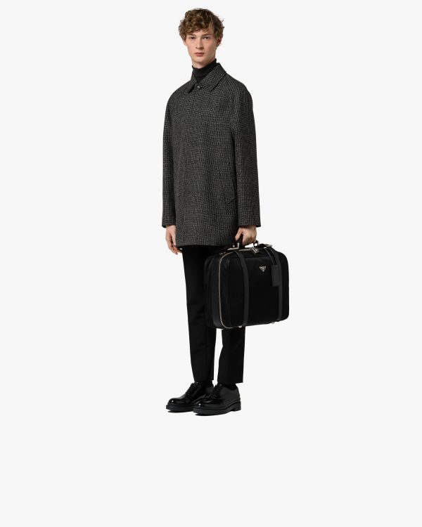Black Fabric Suitcase - Image 7