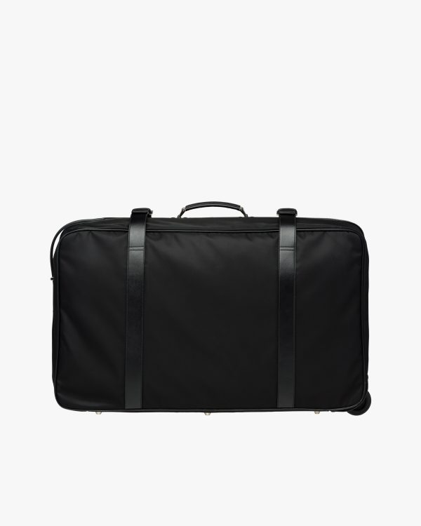 Black Nylon Semi-Rigid Suitcase - Image 4
