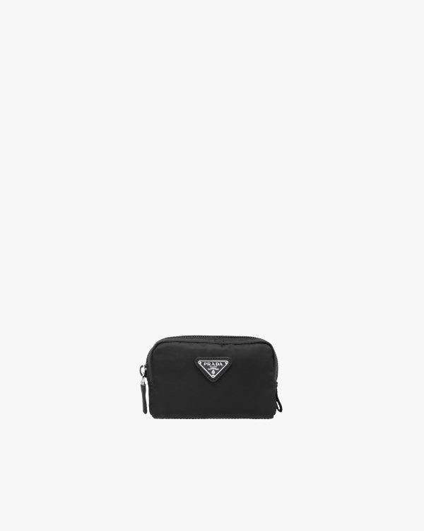Black Re-Nylon pouch