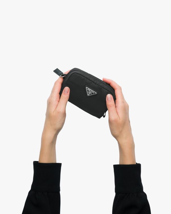 Black Re-Nylon pouch - Image 3