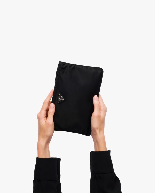 Black Re-Nylon pouch - Image 3