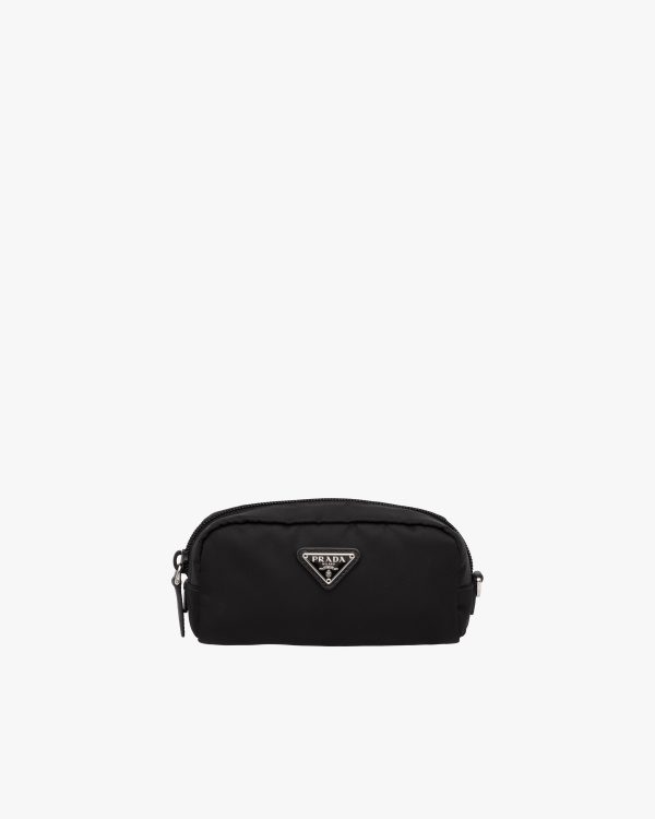 Black Re-Nylon pouch