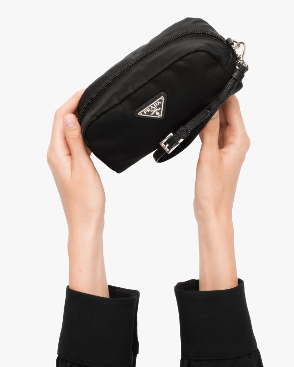 Black Re-Nylon pouch - Image 3