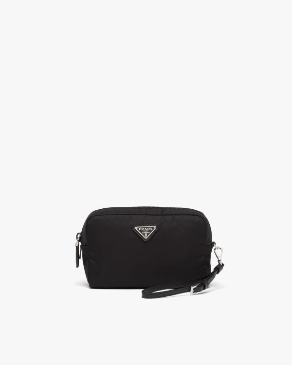 Black Re-Nylon pouch