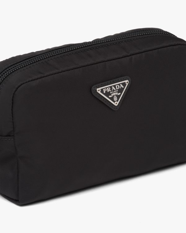 Black Re-Nylon pouch - Image 2