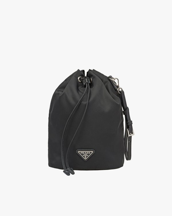 Black Re-Nylon pouch
