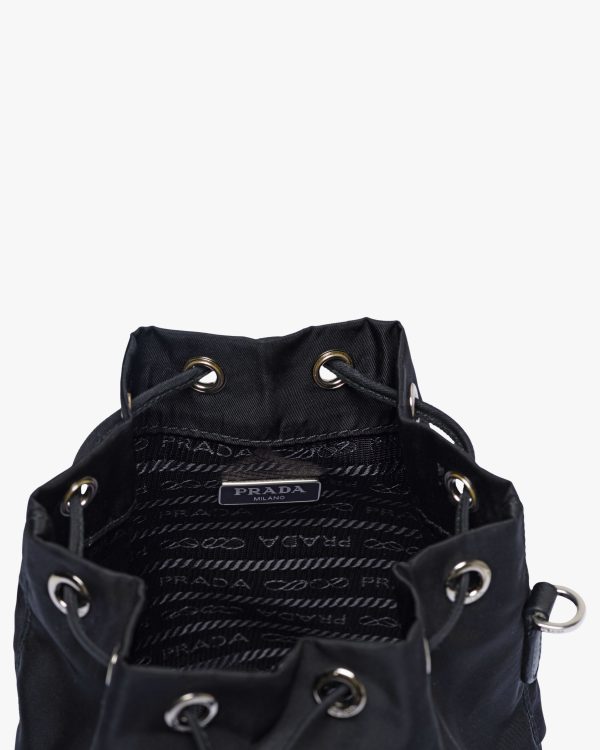 Black Re-Nylon pouch - Image 2