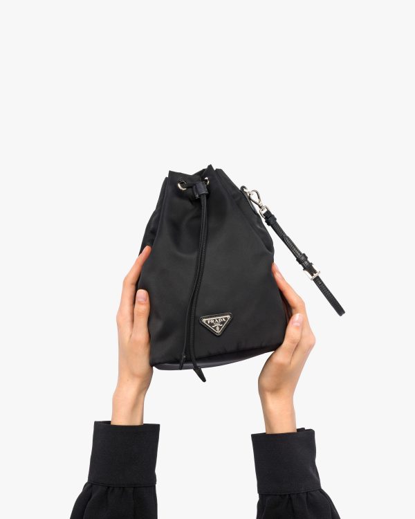 Black Re-Nylon pouch - Image 3