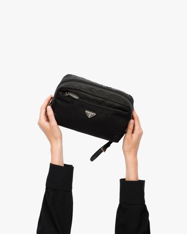 Black Re-Nylon pouch - Image 3