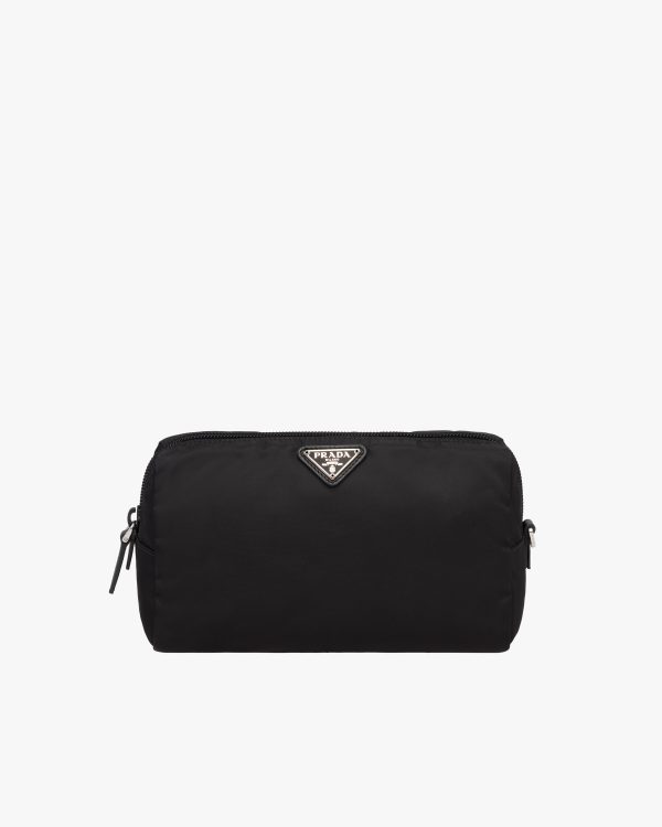 Black Re-Nylon pouch