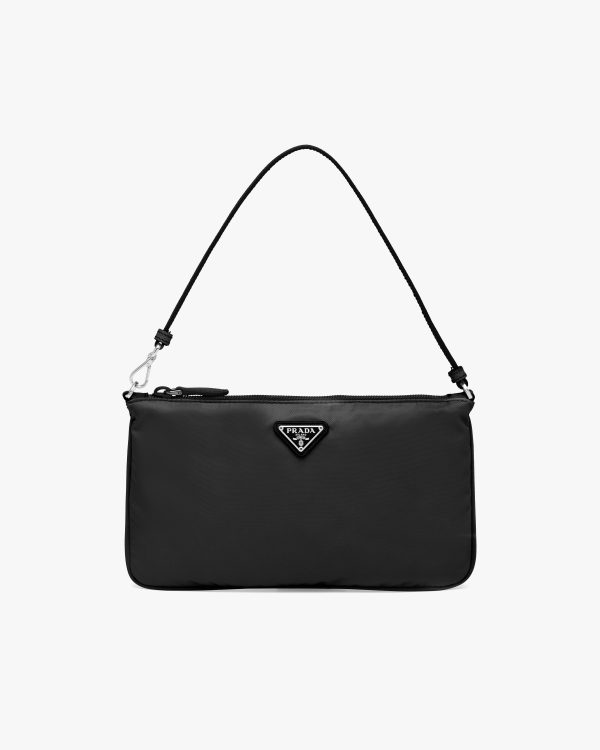 Black Re-Nylon pouch