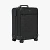 Black Saffiano Leather Trolley - Image 3