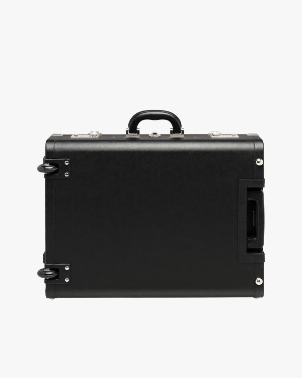 Black Saffiano Leather Trolley - Image 4