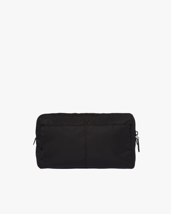 Black/astral Blue Re-Nylon pouch - Image 5