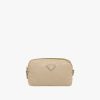 Desert Beige Re-Nylon pouch