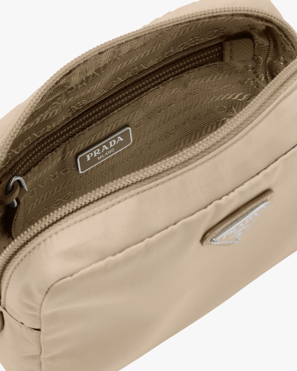 Desert Beige Re-Nylon pouch - Image 2