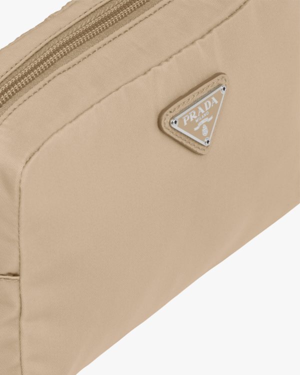 Desert Beige Re-Nylon pouch - Image 6