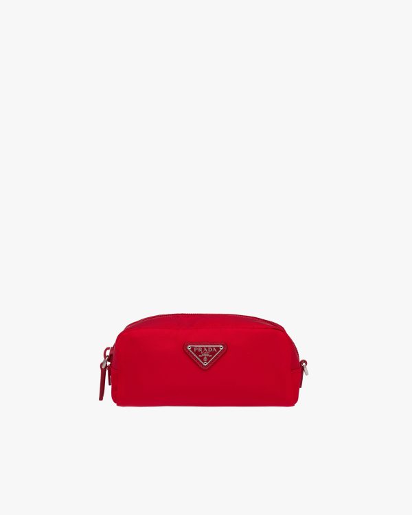 Red Nylon Pouch