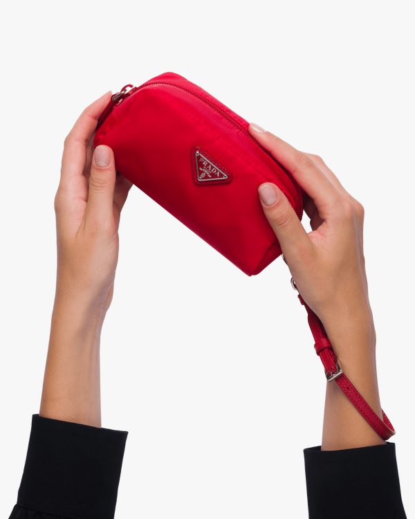 Red Nylon Pouch - Image 3